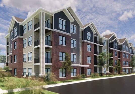 Riverside Drive Apartment Rendering