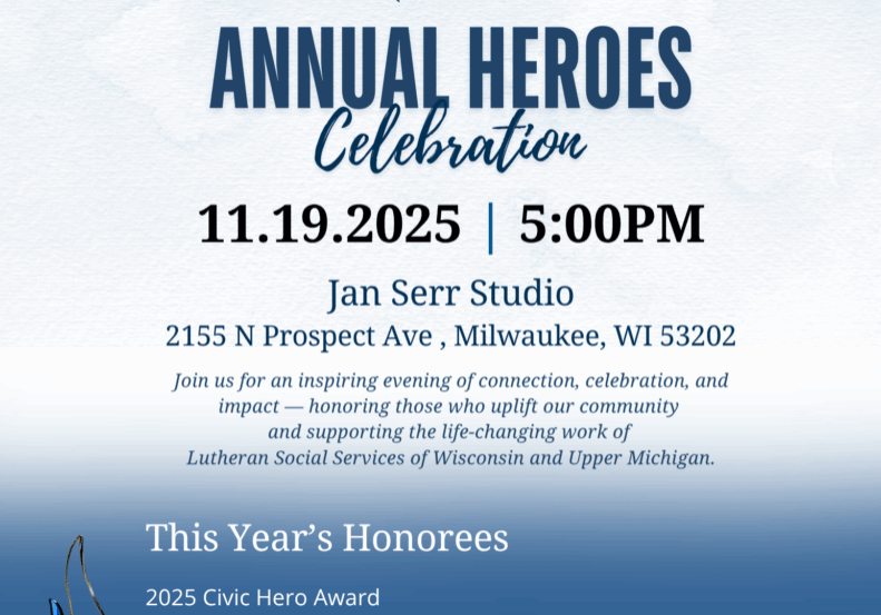 Save the Date 2025 Annual Heroes Celebration